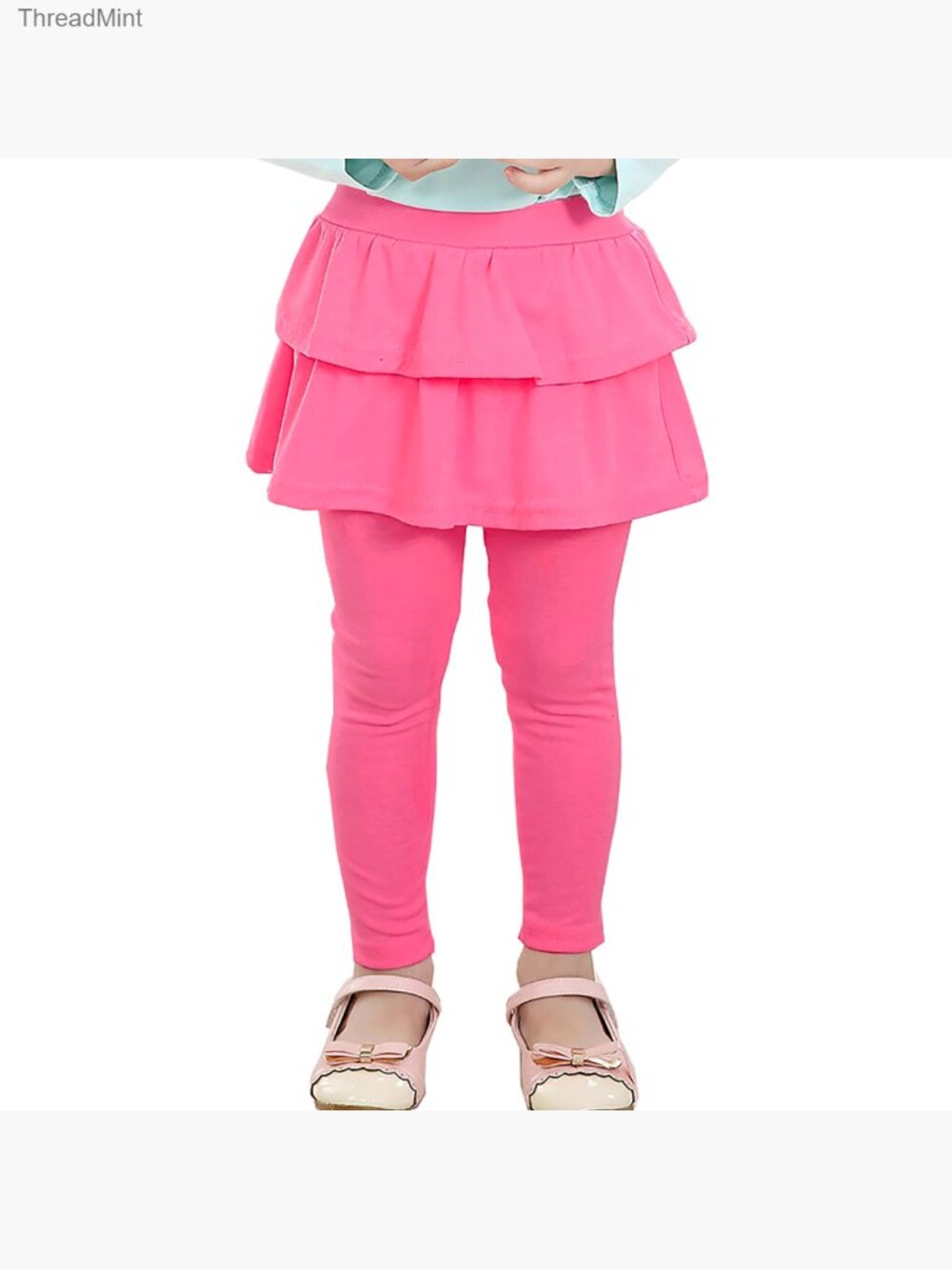 Girls School Uniform Pants Skirt Attached Leggings 2T-14Y - Picture 5 of 6